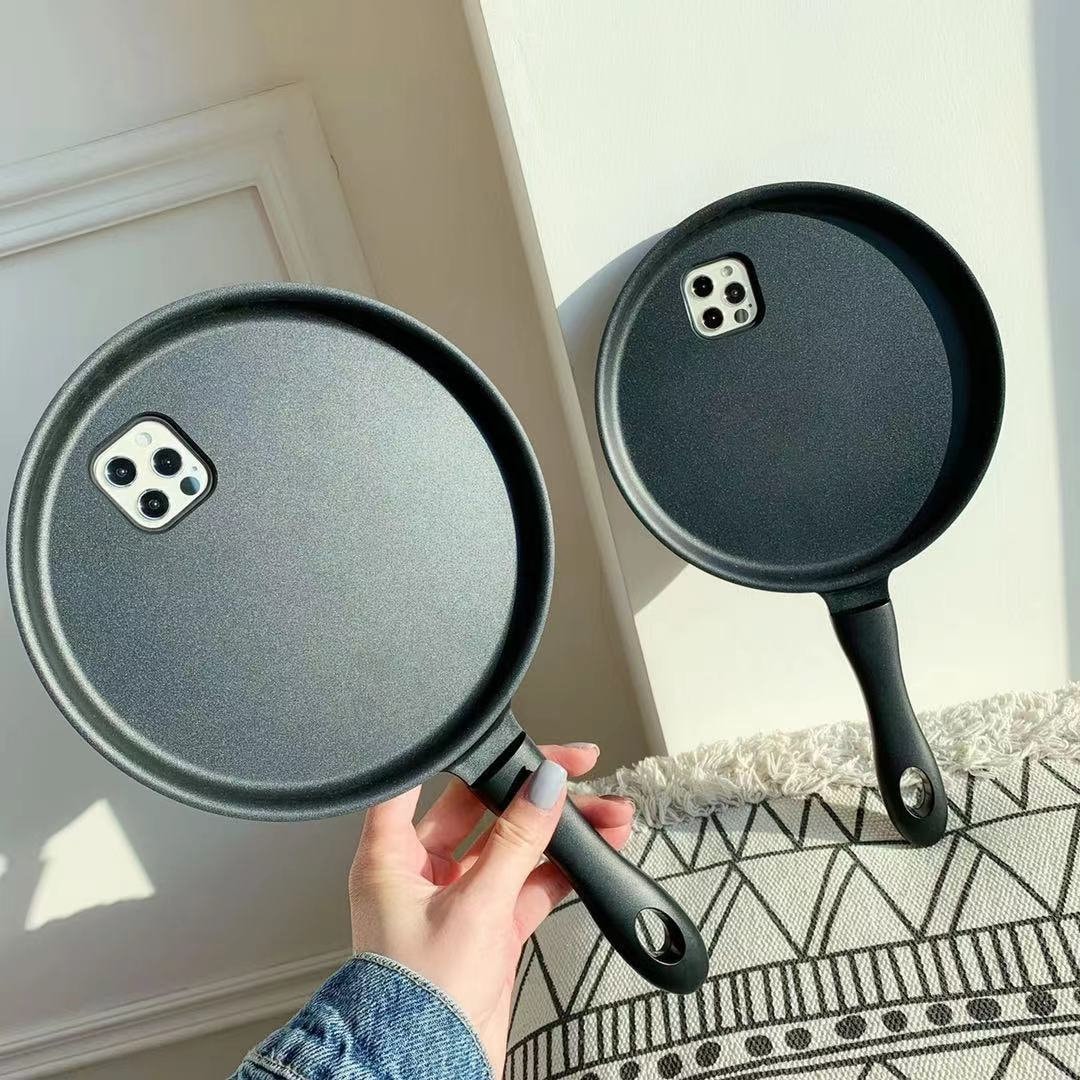 Iphone Case Crazy Frying Pan Phone Case Funning Phone Case Etsy