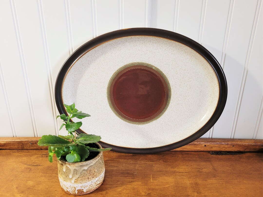 Vintage Denby Potters Wheel 13 5/8 Serving Platter / Etsy