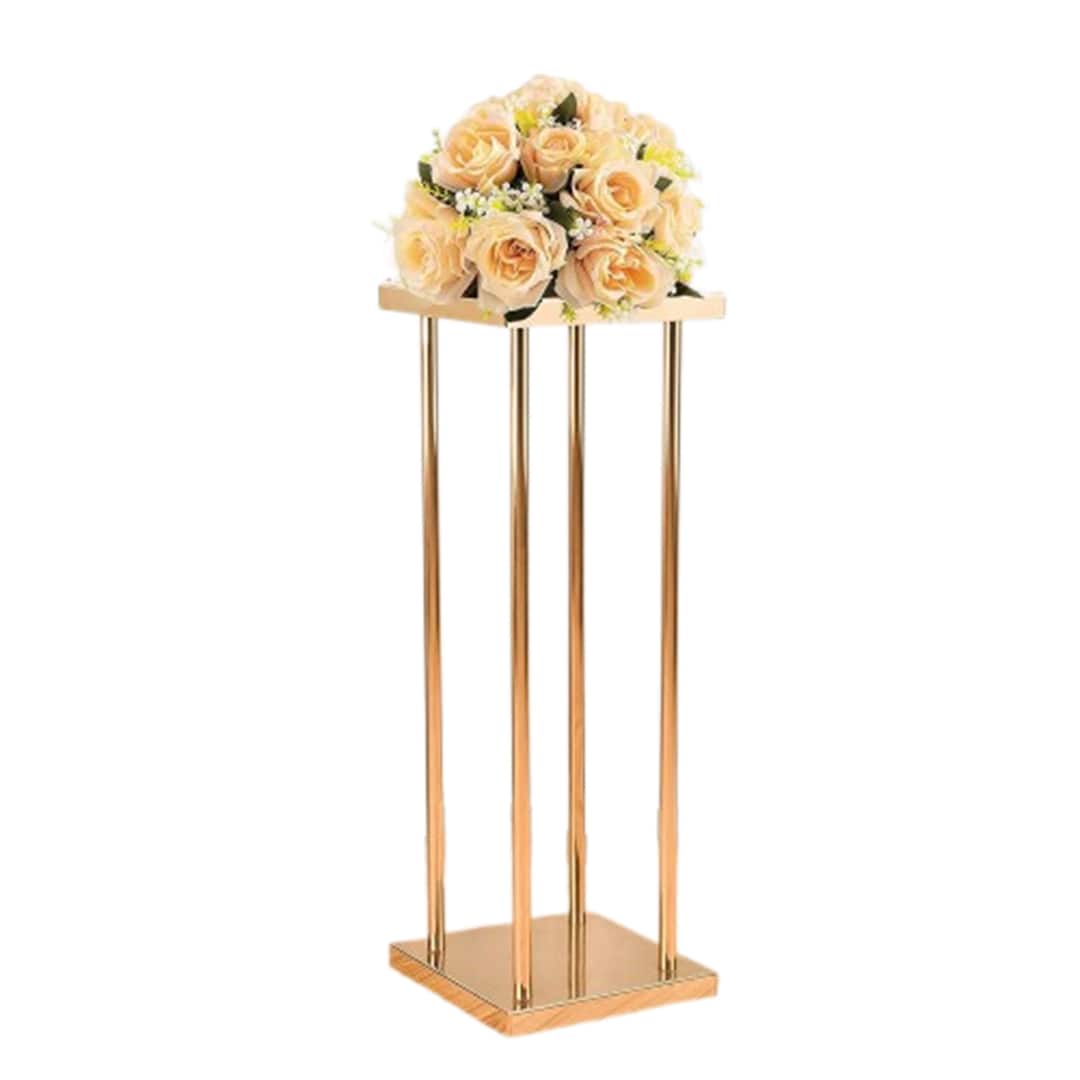 9723S Gold Wedding Metal Flower Display Stand Centerpieces for Tables
