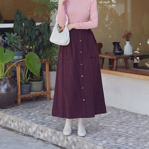 Women's corduroy skirt india on sale
