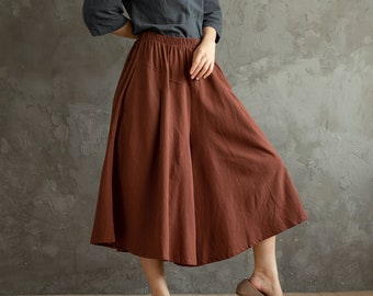 Winter/Fall Heavier Cotton Pant Loose Wide Warm Pants , I can make All Pants out of thick cloth