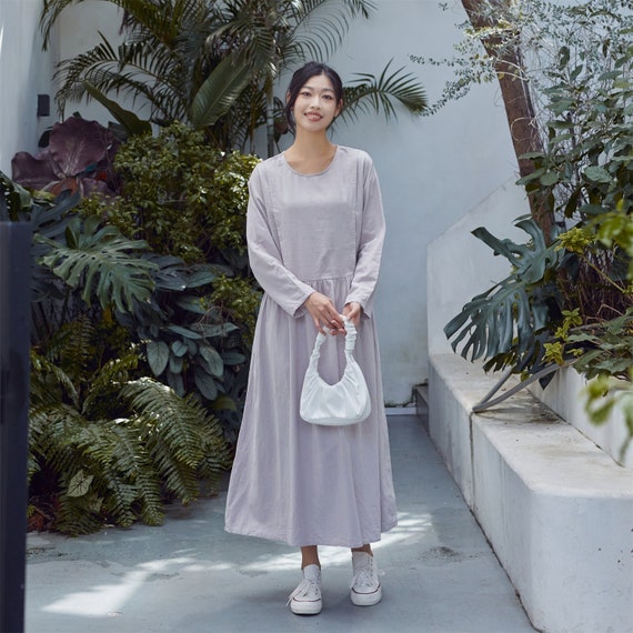 white christmas dresses Linen And Cotton Dresses