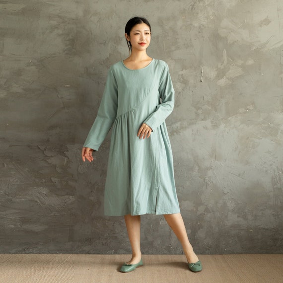black knee length dress with lace sleeves Marina Midi Dress