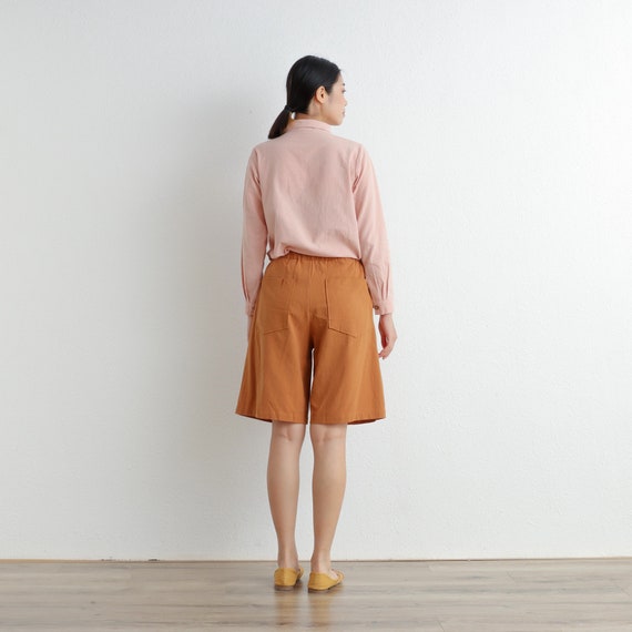 Khaki Women Wide Leg Summer Loose Skirt Pants 3567# Khaki Women Wide Leg Summer Loose Skirt Pants 3567#