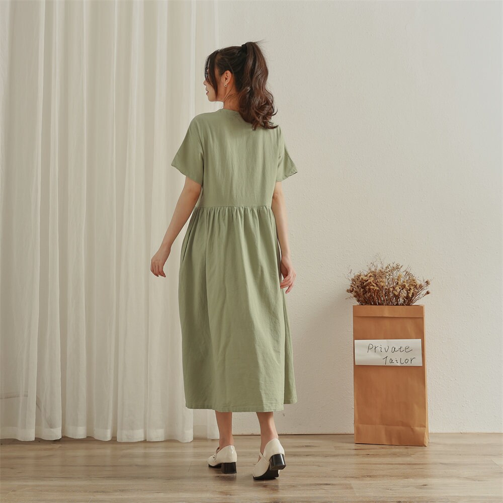 white christmas dresses 100% Cotton Blue Floral Maxi Dress - All Dresses main image 0