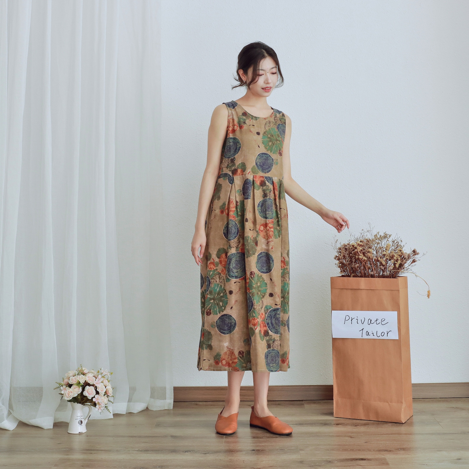 dusty sage green bridesmaid dresses Chiffon Dresses Riley A-Line Long Colour:Berry Golden Globes 3/4 Sleeve Floral Tunic