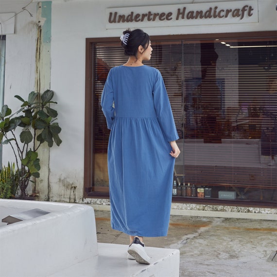 loose-fitting dress Women Loose Fitting Dresses Irregular Summer Dresses