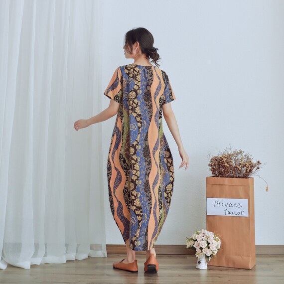 Printed Dress Summer Floral Cotton Dress Shirt Casual Loose Dress Tunics Short Sleeves Midi Dresses Customize Dress Plus Size Linen Dress