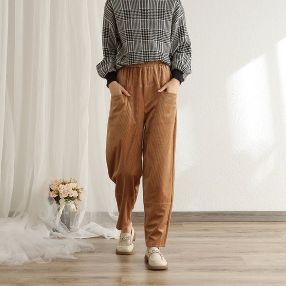Pantalon femme taille elastique hiver hotsell
