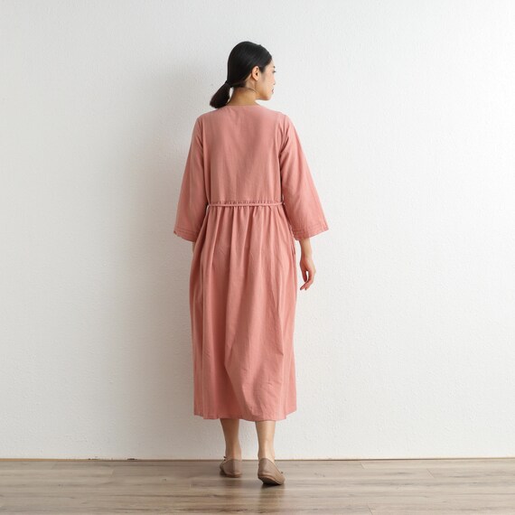 Casual dress with cardigan clearance
