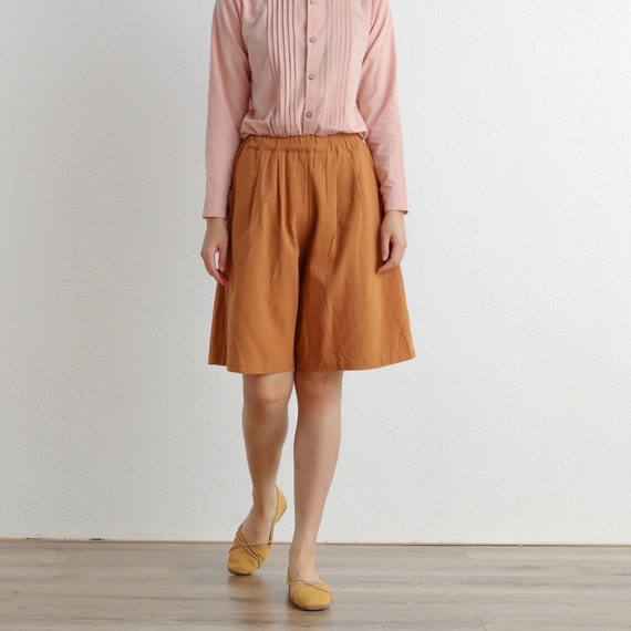 Khaki Women Wide Leg Summer Loose Skirt Pants 3567# Khaki Women Wide Leg Summer Loose Skirt Pants 3567#