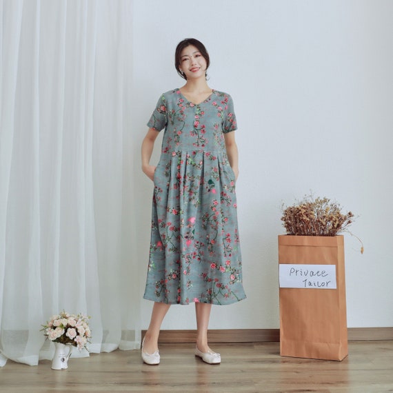 casual floral summer dresses Summer Loving Girls Gustavia Dress Pink Floral Floral / Y/4 main image 1