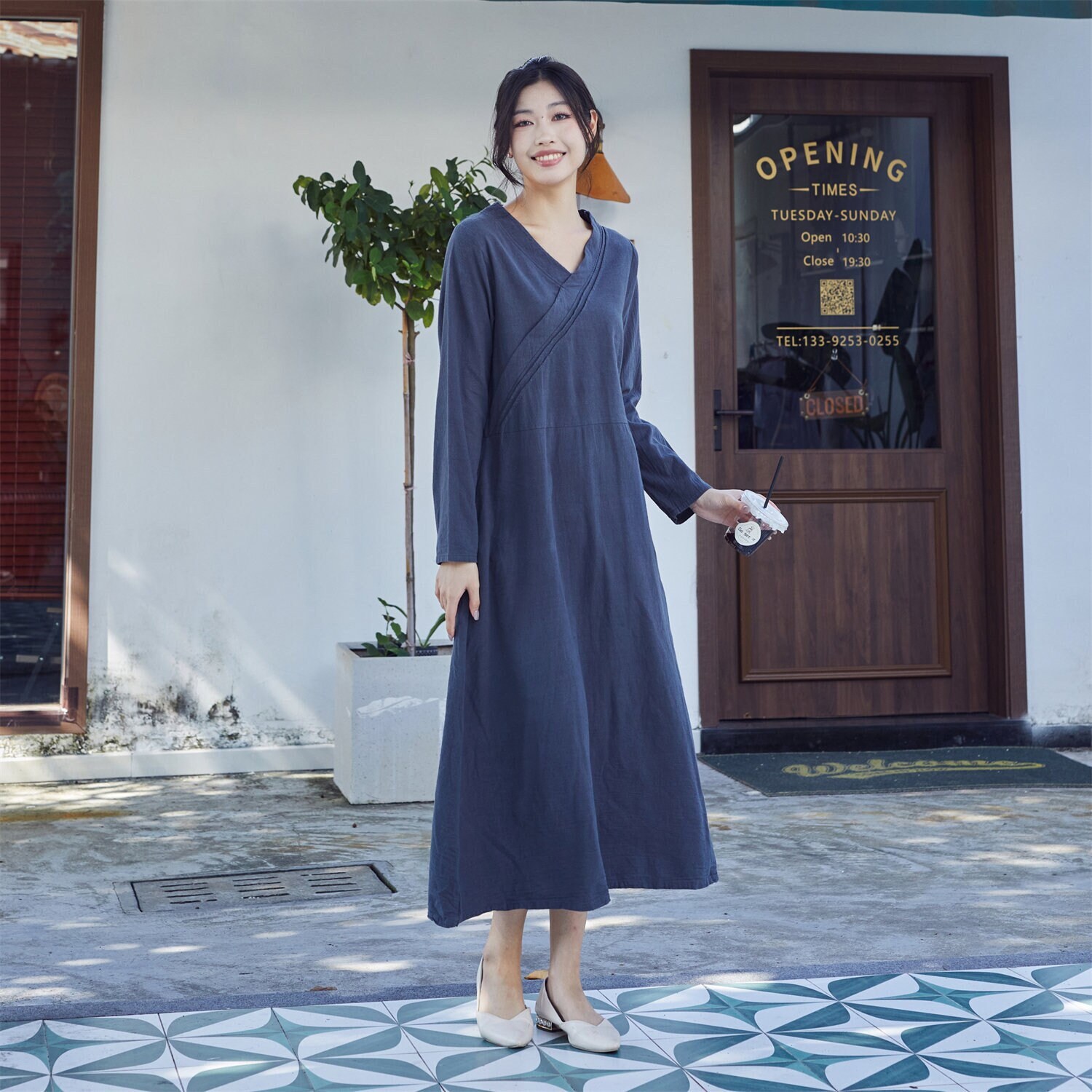 long sleeve cotton night dress for women Marvmys Womens Nightgown Henley V Neck Long Sleep Sleepwear with Pockets Black Floral S at Amazon Women's Clothing store This soft 100 percent Women Winter Drop 2 2025 14 Stylish Ideas for Item:Dress pre-sale