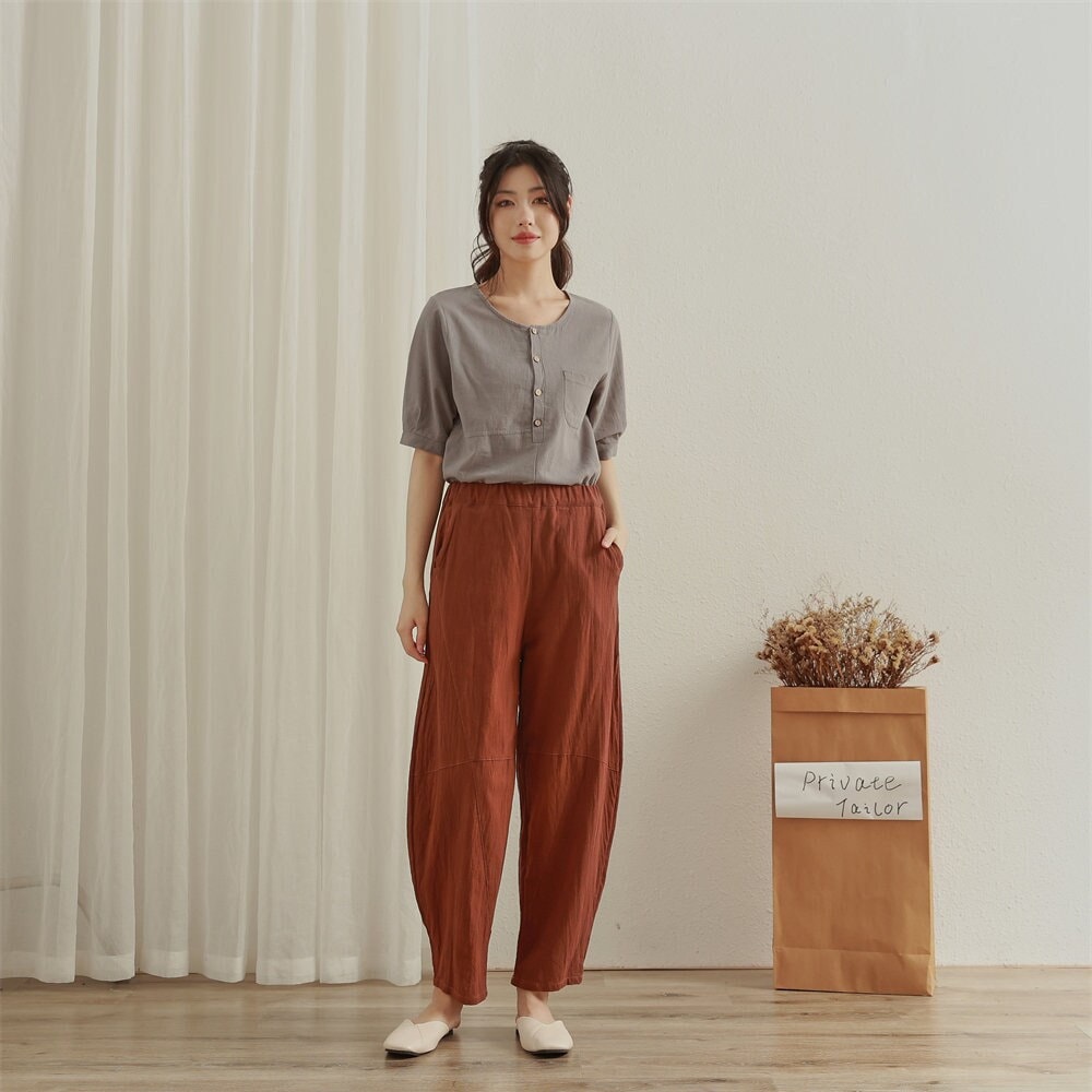 Vintage Linen Pants - Etsy