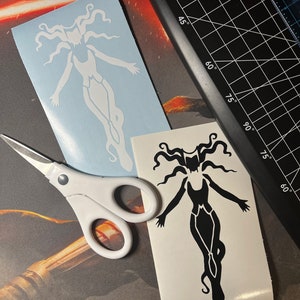 Scarlet Witch MCU Darkhold inspired Vinyl Decal for Laptops/Phones/Car Windows