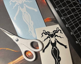 Scarlet Witch MCU Darkhold inspired Vinyl Decal for Laptops/Phones/Car Windows