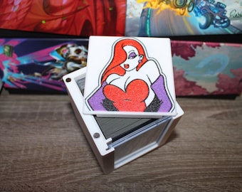 Jessica Rabbit themed MTG EDH Commander/TCG Deck Box