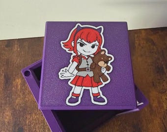LoL Riftbound Annie themed TCG Deck Box