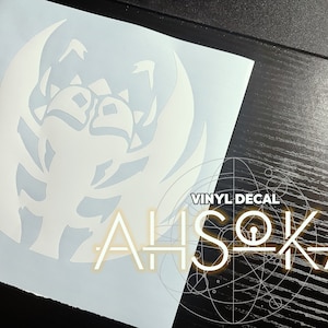 Ahsoka Inspired Vinyl Decal