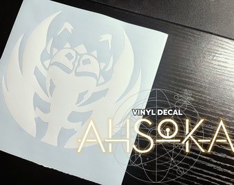 Ahsoka Inspired Vinyl Decal
