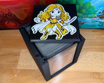 FF Celes themed MTG Commander/TCG Deck Box