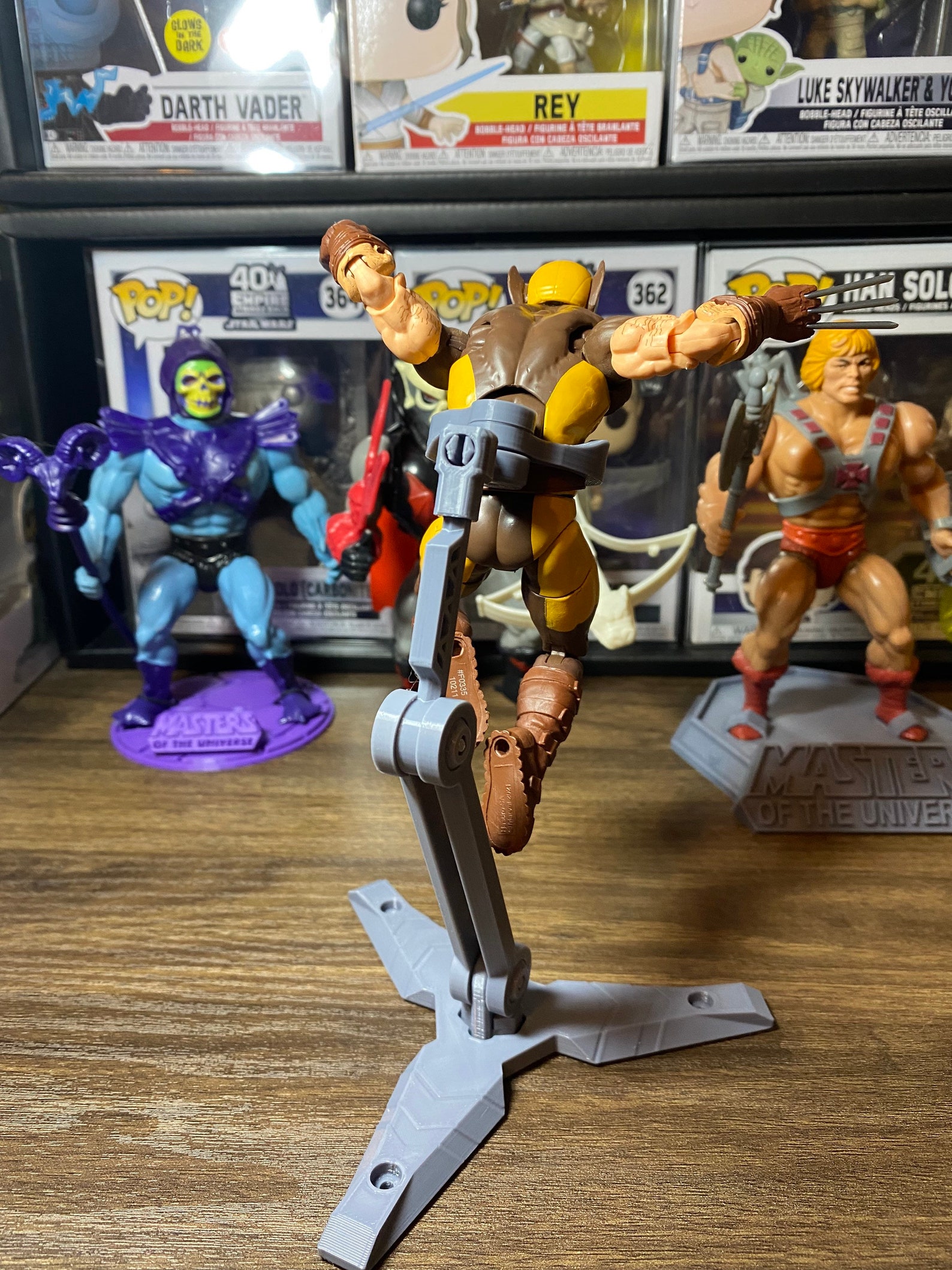 3D printed Action Figure Stand For Display or Dioramas | Etsy
