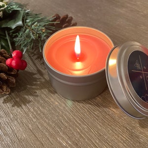 6oz Soy Candle Tins