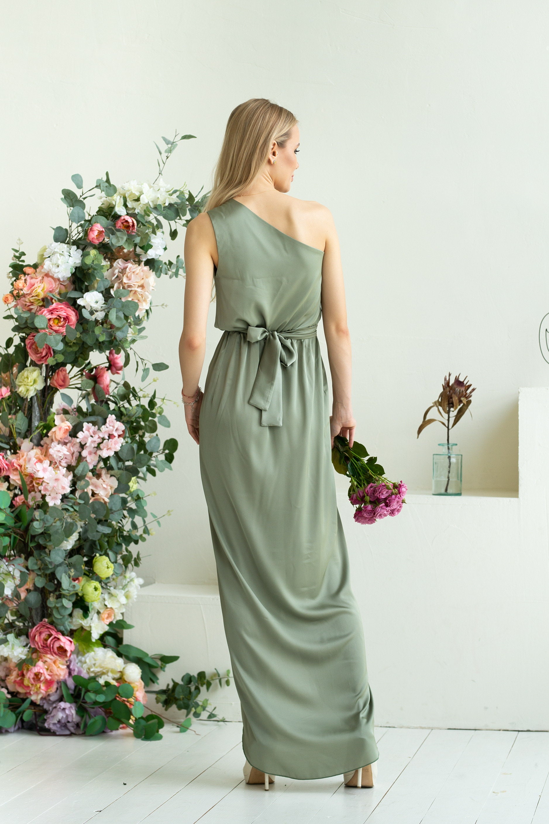 Pistachio top bridesmaid dresses