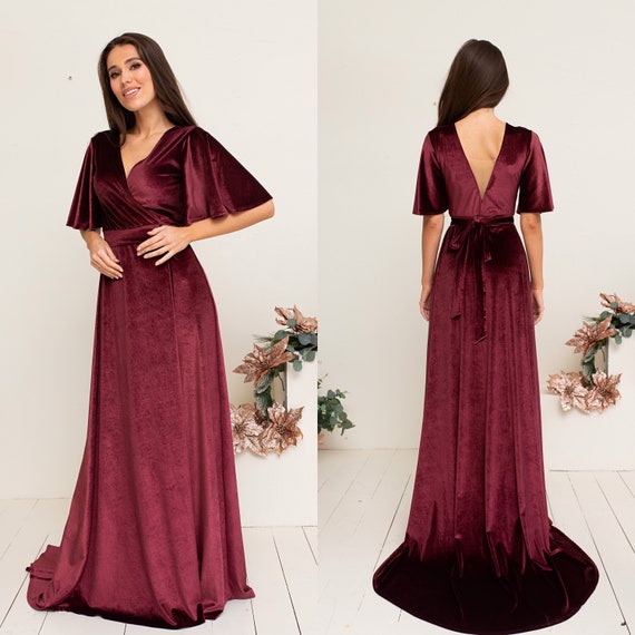 Ladies full best sale dress open
