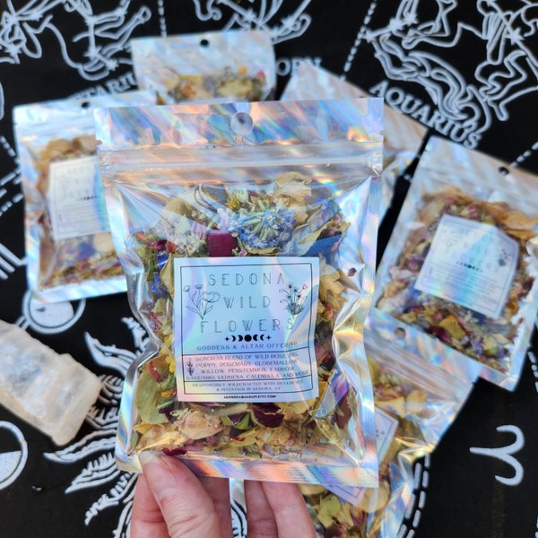 Sedona Wildflowers | Goddess Offering | | Natural Potpourri | Loose Incense | Desert Wildflowers | Flower Offerings