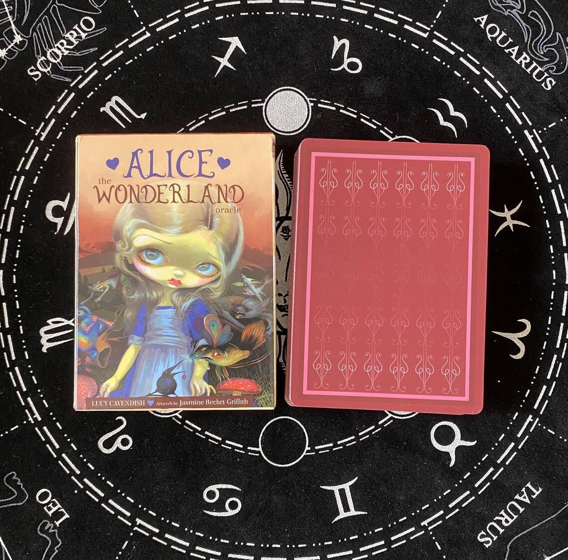 Alice the Wonderland Oracle CardsEnglish Tarot tarot 44 card | Etsy