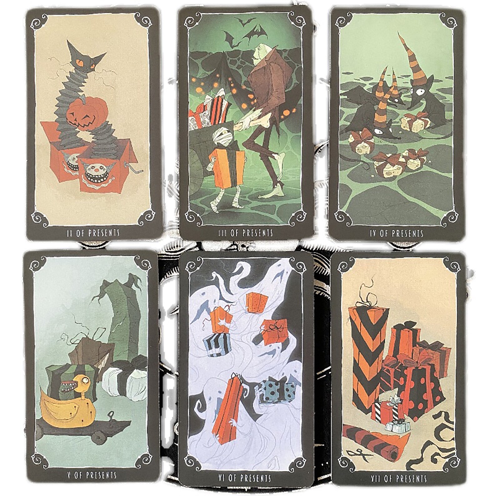 Nightmare Before Christmas Tarot Cards 