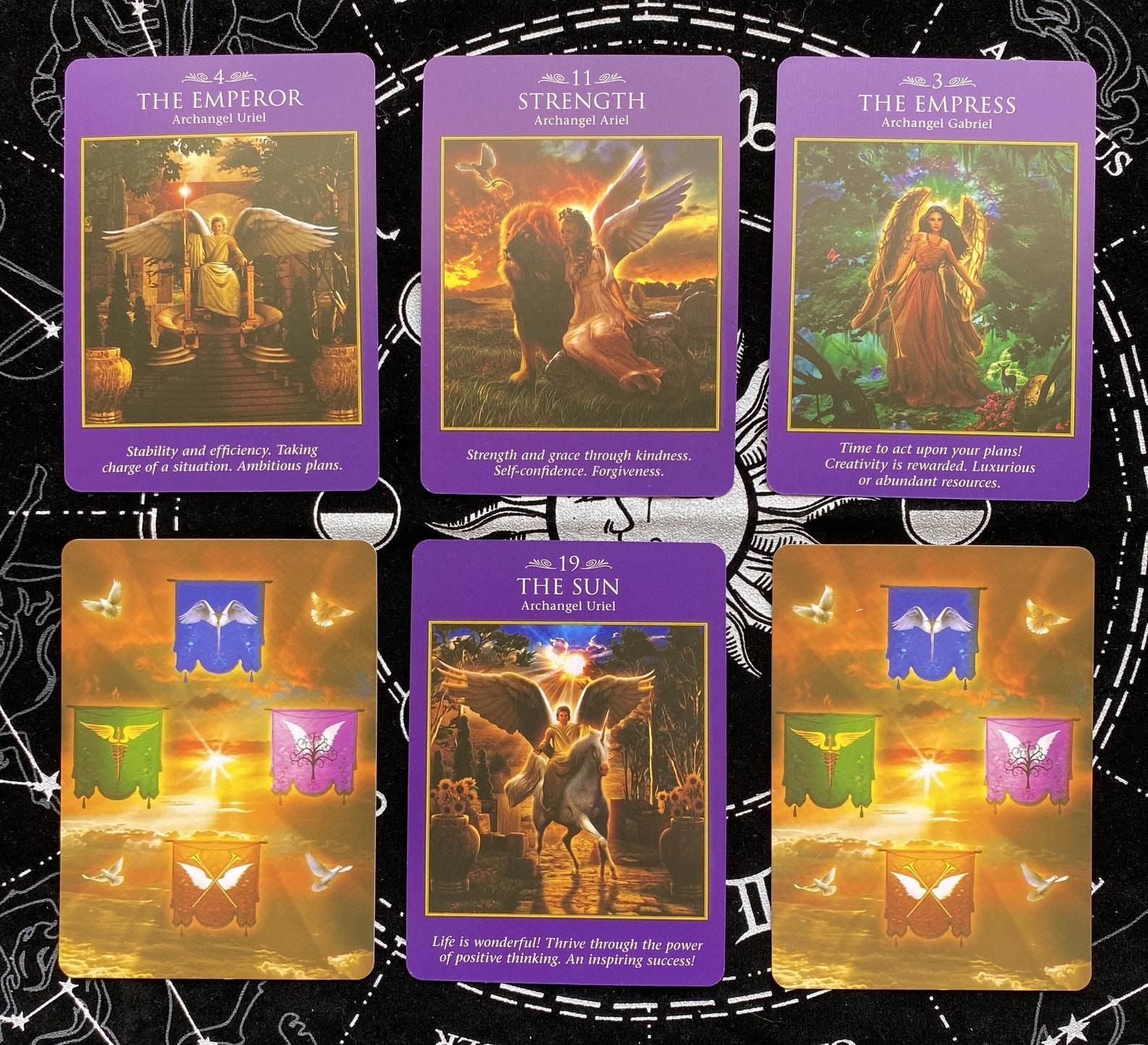 Archangel Power Tarot Cards English Tarot Beginner Etsy