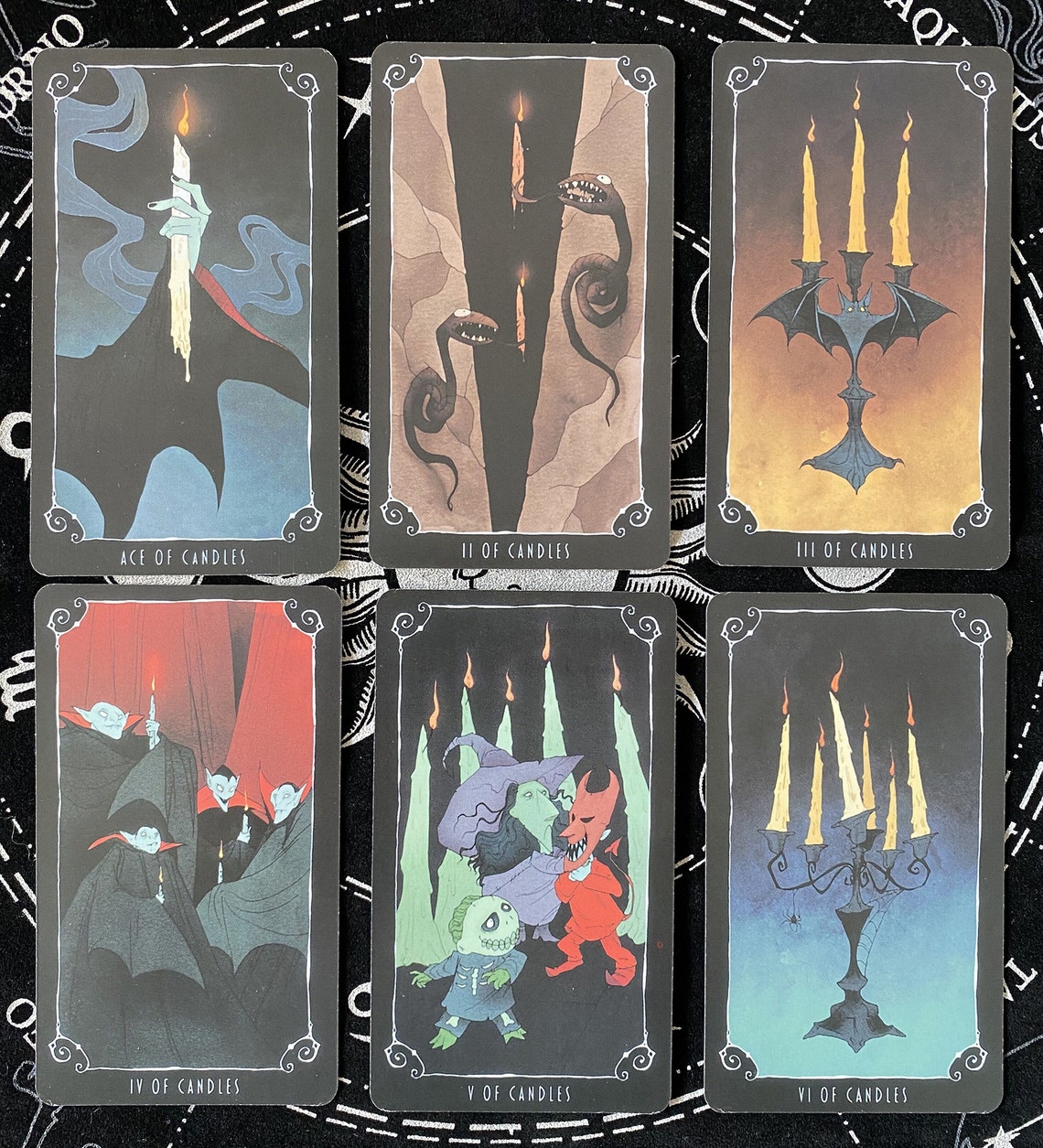 The Nightmare Before Christmas Tarot Deck Classical Etsy