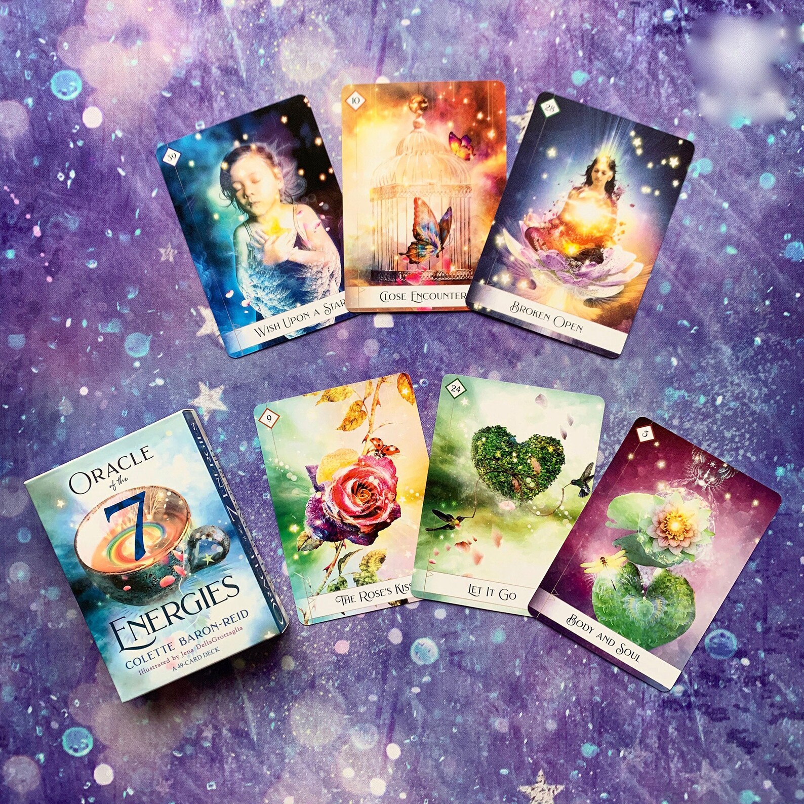 Oracle of the 7 Energies Tarot 49 deck Tarot gift Etsy