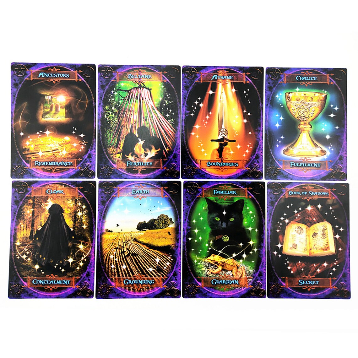 Witches Wisdom Oracle Cards Tarot Oracle Deck Tarot 48 Etsy