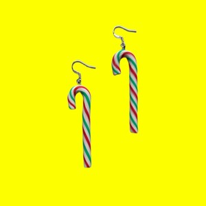 Candy Cane Earrings