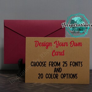 Tarjeta de felicitación personalizada personalizada - toda la ocasión, aniversario, bebé, cumpleaños, obtener bien, vacaciones, simpatía, gracias, San Valentín, boda
