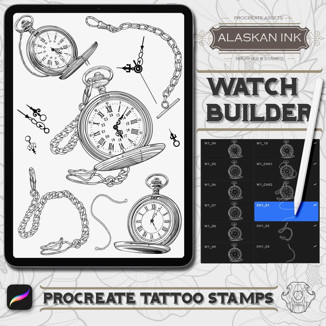 Ultima Tattoo Pack 11 Pinselset Etsy