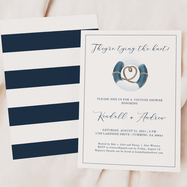 Nautical Bridal Shower - Etsy