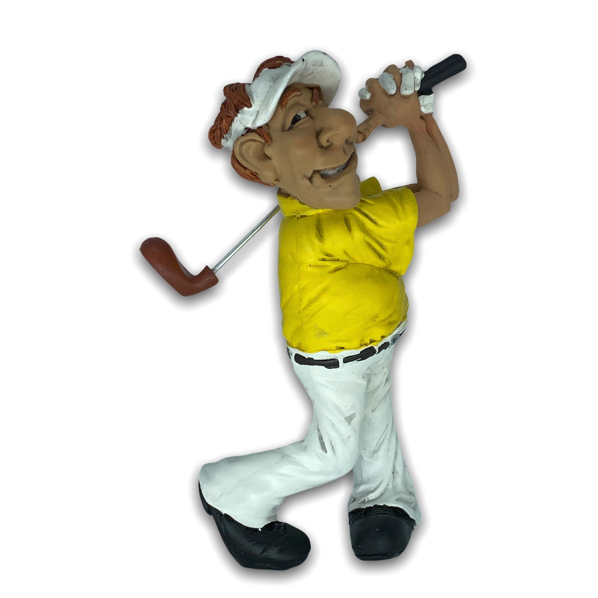 The GOLFER Funny Job Figurine /The Comic World Certified Etsy