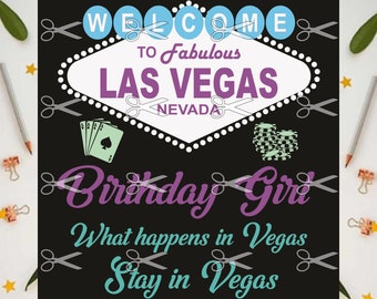 Download Vegas Birthday Svg Etsy
