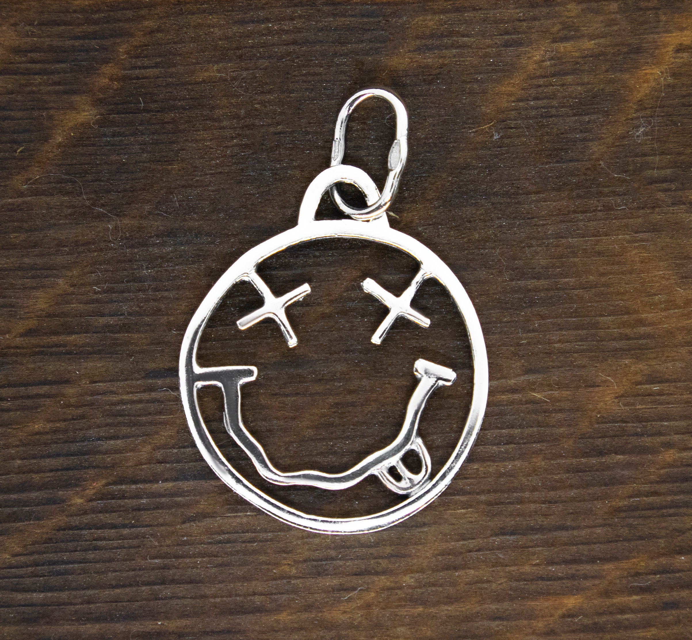 Nirvana Gruppe SymbolSilber Anhänger mit Nirvana Etsy