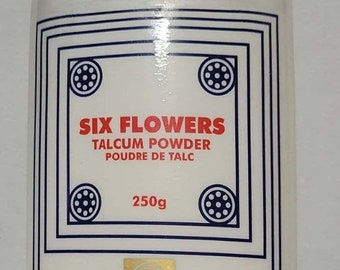 SIX FLOWERS Talcum Powder