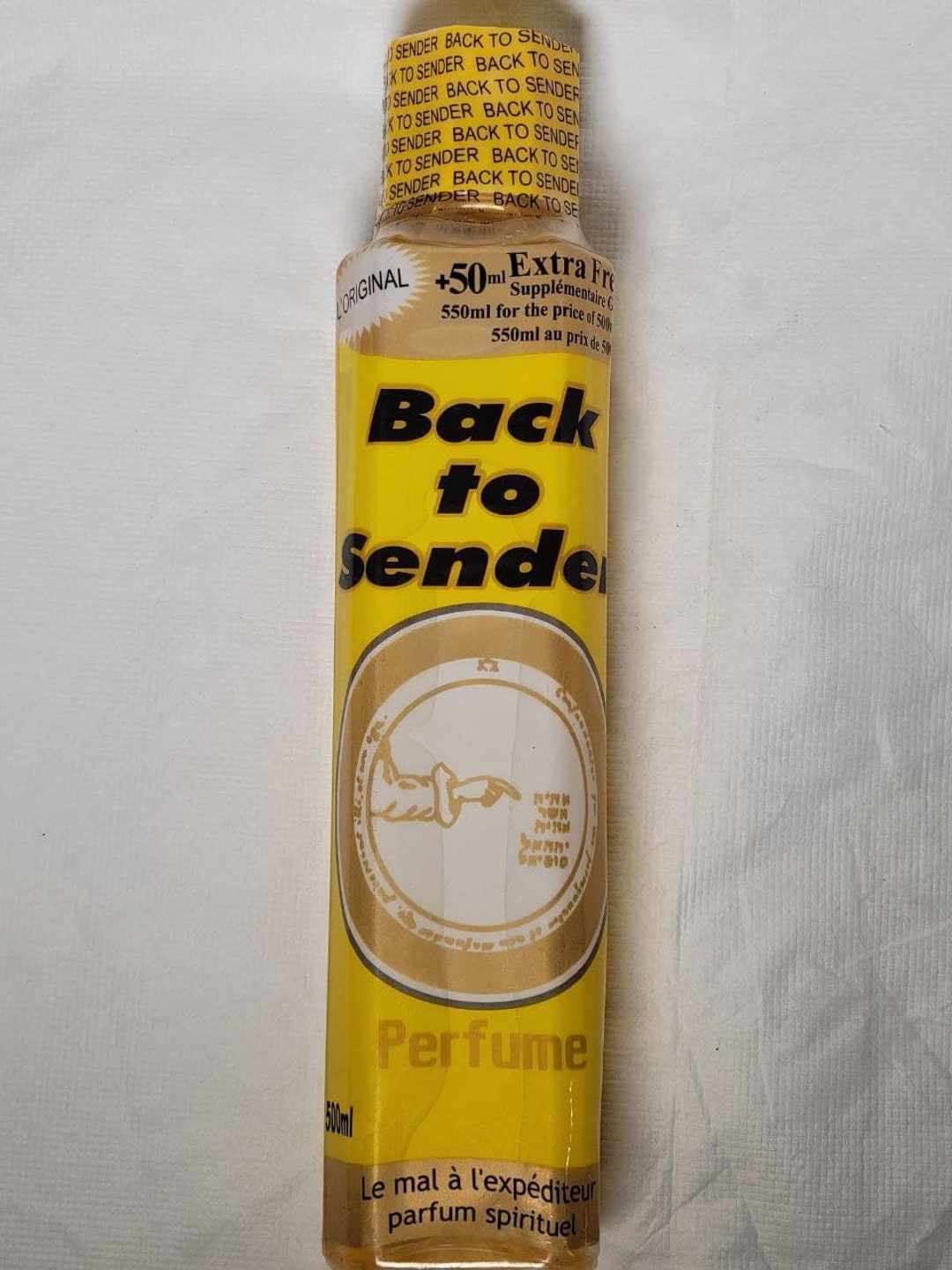 BACK TO SENDER 500ml Etsy