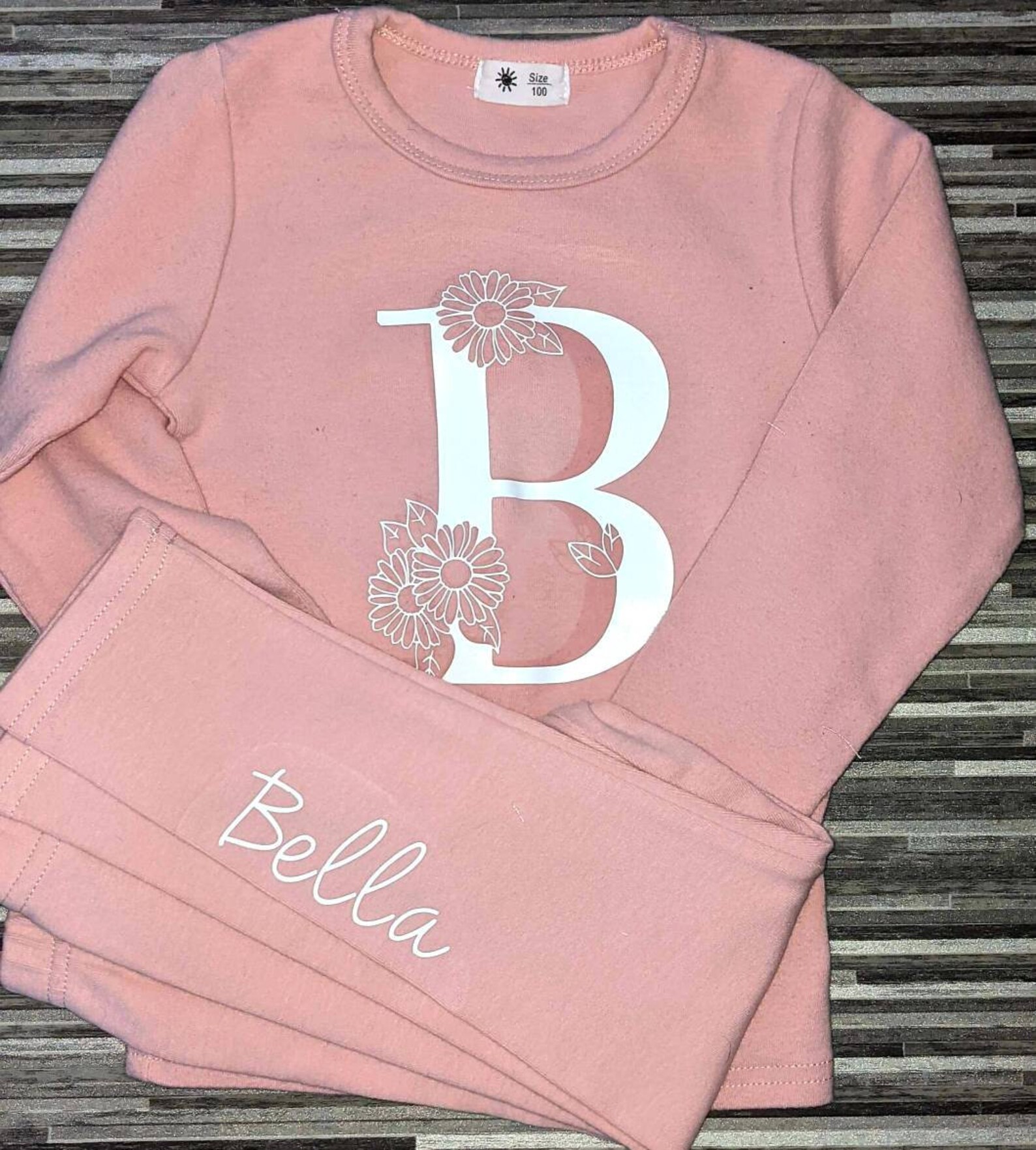 personalised-lounge-set-childrens-toddlers-lounge-wear-etsy