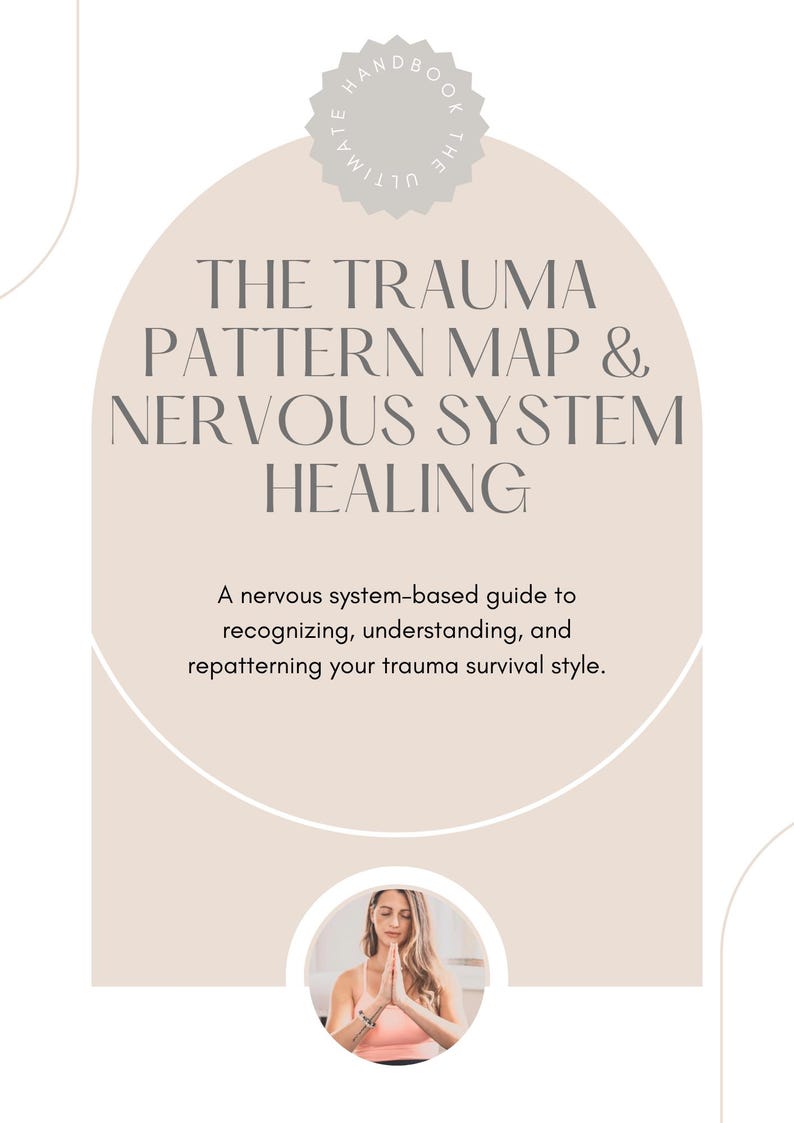 The Trauma Pattern Map & Nervous System Healing Guide by Lisa Toma ...