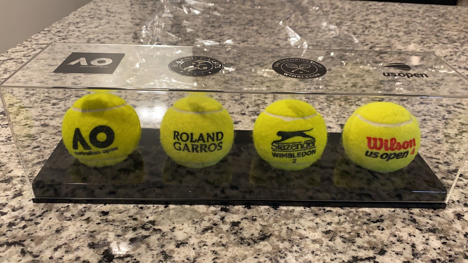 Tennis gift set box collectible acrylic for tennis. Grand slam Etsy