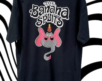 Retro Banana Splits T shirt featuring Snorky the Elephant