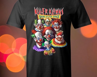 Killer Klowns From Outer Space Retro T shirt